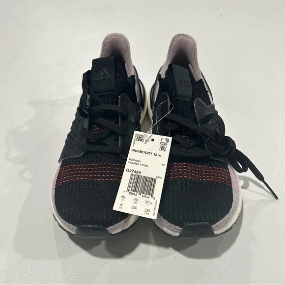 adidas gazelle silver green womens adidas Ultraboost 19 Shoes - Women's - Core Black Five / Solar Orange main image 1